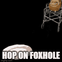 Hop On Foxhole Hop GIF
