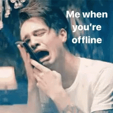 When Youre Offline Sad GIF - When Youre Offline Sad Cry GIFs