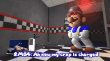 Smg4 Ah Now My Crap Is Charged GIF - Smg4 Ah Now My Crap Is Charged Chagred GIFs