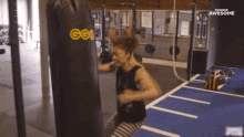 punching kicking exercise training workout