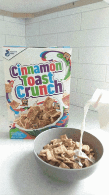 Cinnamon Toast Crunch Cereal GIF - Cinnamon Toast Crunch Cereal Breakfast GIFs