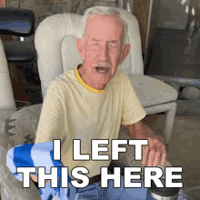 I Left This Here Bill Lyons GIF - I Left This Here Bill Lyons Oldgays GIFs