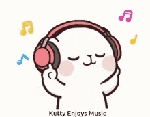 Mocha Kutty Enjoys Music GIF - Mocha Kutty Enjoys Music Moving To The Beat GIFs