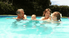 Swimming Pool Family GIF - Swimming Pool Family Pool GIFs