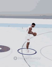 Playing Basketball 2k21 GIF