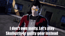 travis touchdown dont own melty