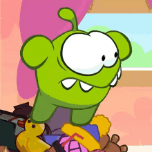 Jaw Dropped Om Nom GIF - Jaw Dropped Om Nom Om Nom And Cut The Rope GIFs