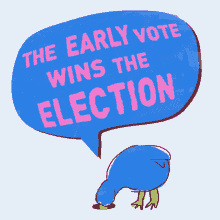 Lcv The Early Vote Wins The Election GIF - Lcv The Early Vote Wins The Election Early Vote GIFs
