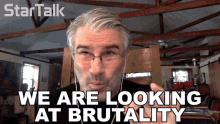 We Are Looking At Brutality Gary Oreilly GIF - We Are Looking At Brutality Gary Oreilly Startalk GIFs