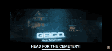 Geico Cemetery GIF - Geico Cemetery Graveyard GIFs