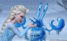 Frozen Elsa GIF - Frozen Elsa Mr Krabs GIFs
