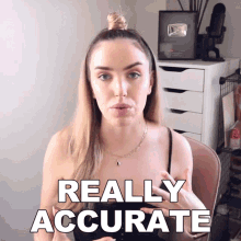 Really Accurate Stella Rae GIF - Really Accurate Stella Rae Precisely Accurate GIFs