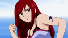 Anime Erza GIF - Anime Erza Scarlet GIFs