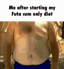 Futa Cum Only Diet Transformation GIF - Futa Cum Only Diet Transformation Starting My Diet GIFs