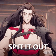 Spit It Out Striga GIF - Spit It Out Striga Castlevania GIFs