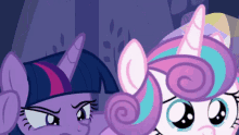 My Little Pony Friendship Is Magic Twilight Sparkle GIF - My Little Pony Friendship Is Magic Twilight Sparkle Flurry Heart GIFs