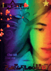 a colorful poster with a woman 's face and the words " i am legend " on the bottom