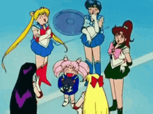 Sailor Moon Sailor Mercury GIF - Sailor Moon Sailor Mercury Sailor Mars GIFs