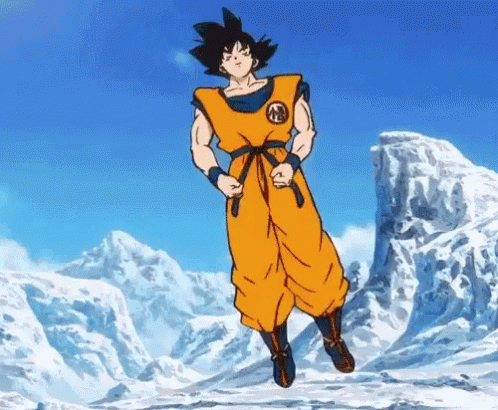 Goku Jumping Goku GIF - Goku Jumping Goku Jumping - Discover & Share GIFs