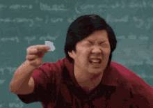 Ken Jeong Cant See GIF - Ken Jeong Cant See Too Little GIFs
