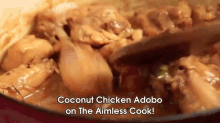 Learn How To Make This Incredibly Rich And Savoury Coconut Chicken Adobo At Home With Jay! GIF - Cooking Filipino Cuisine Adobo GIFs