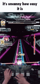 Sound Voltex Its Uncanny How Easy It Is GIF - Sound Voltex Its Uncanny How Easy It Is Bi GIFs