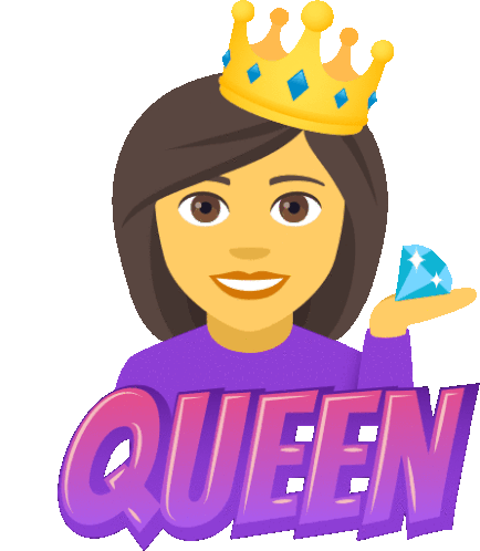 Queen Sweet N Sassy Sticker - Queen Sweet N Sassy Joypixels Stickers