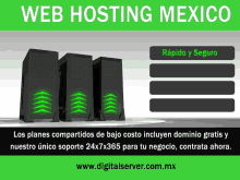 Web Hosting Mexico Digital Server GIF