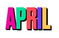 April April Month Sticker
