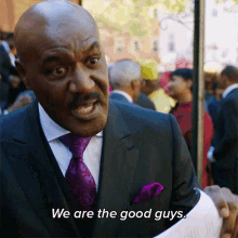 We Are The Good Guys Adrian Boseman GIF - We Are The Good Guys Adrian Boseman The Good Fight GIFs