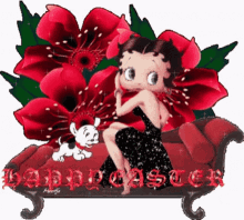 Easter Betty Boop GIF - Easter Betty Boop Flower GIFs