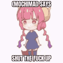 Mochimai Shut The Fuck Up GIF - Mochimai Shut The Fuck Up Who GIFs