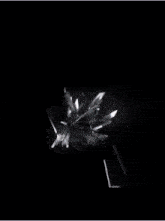 a computer generated image of a purple and white object with the letters a and b on it