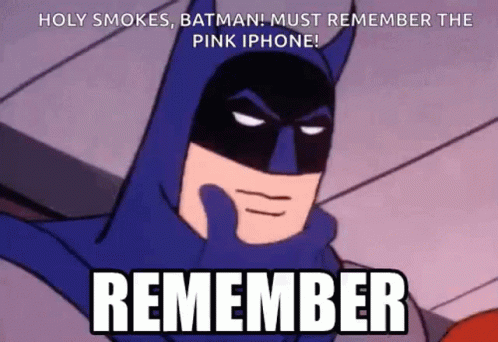 Remember Remembering GIF - Remember Remembering Batman - Discover & Share  GIFs