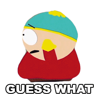 Guess What Eric Cartman Sticker - Guess What Eric Cartman South Park Stickers