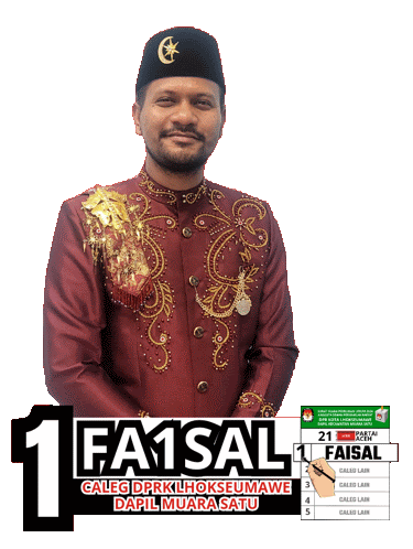 Faisal Haji Isa Lhokseumawe Sticker - Faisal Haji Isa Lhokseumawe Partai Acah Stickers
