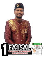 Faisal Haji Isa Lhokseumawe Sticker - Faisal Haji Isa Lhokseumawe Partai Acah Stickers