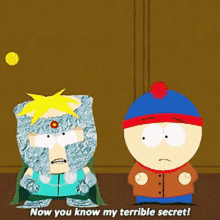 South Park Professor Chaos GIF - South Park Professor Chaos Now You Know My Terrible Secret GIFs
