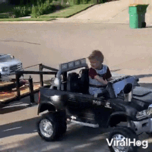 tiny car custom trailer baby cute rescue