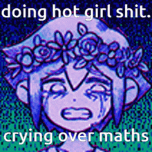 Omori Hot Girl Shit GIF - Omori Hot Girl Shit Maths GIFs