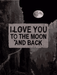 Infinity Love GIF - Infinity Love To The Moon And Back GIFs