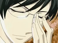 Anime Glasses Glasses GIF - Anime Glasses Glasses - Discover & Share GIFs
