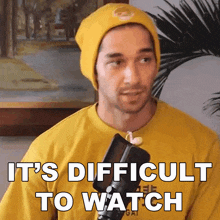 Its Difficult To Watch Wil Dasovich GIF - Its Difficult To Watch Wil Dasovich Wil Dasovich Superhuman GIFs