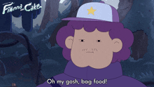 Oh My Gosh Bag Food Ellis GIF - Oh My Gosh Bag Food Ellis Adventure Time Fionna And Cake GIFs