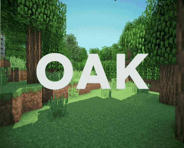 Mystical Oak Tree - Minecraft Mod