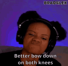 Brad And Lex Bow Down GIF - Brad And Lex Bow Down Both Knees GIFs