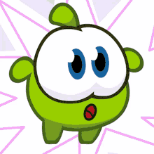 Amazed Nibble Nom GIF - Amazed Nibble Nom Om Nom And Cut The Rope GIFs