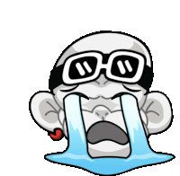 Cry Crying Sticker - Cry Crying Meme Stickers