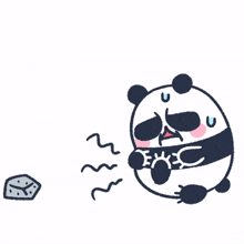panda gloomy