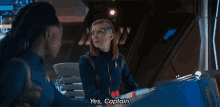 Yes Captain Keyla Detmer GIF - Yes Captain Keyla Detmer Star Trek Discovery GIFs
